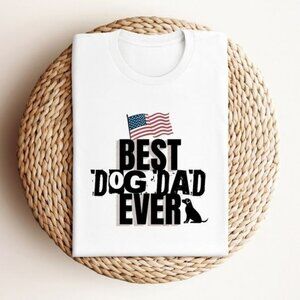 Dog Dad America Shirt Dog Dad TShirt